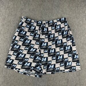 VTG Nascar Tony Sweart 14 Mobil 1 Racing Boxer Shorts Men's Large Comfy Pockets